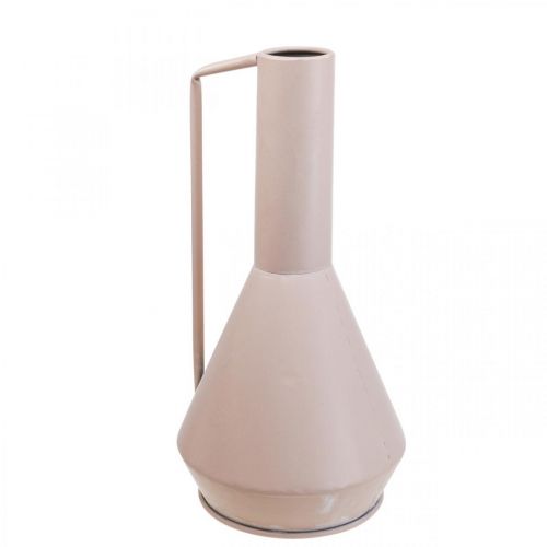Product Decorative vase metal decorative jug light pink 19.5cm H38.5cm