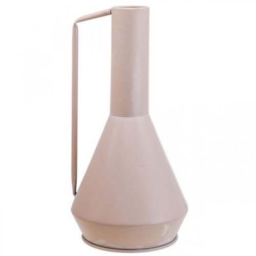 Product Decorative vase metal decorative jug light pink 19.5cm H38.5cm