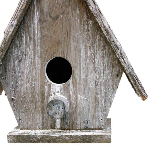 Product Decorative birdhouse for hanging Birdhouse Deco Gray H22cm