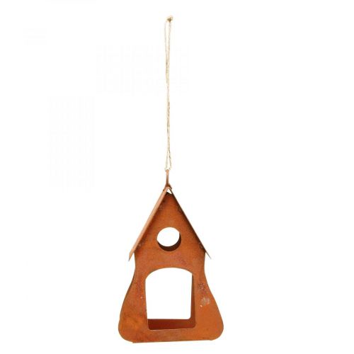 Floristik24 Decorative bird house for hanging, bird house grate decoration 17.5 cm