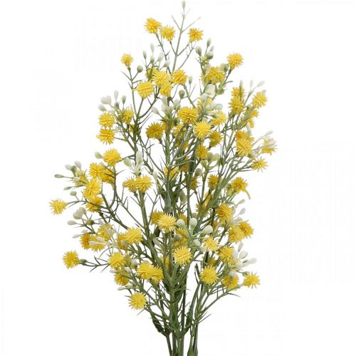 Product Decorative branches artificial mimosa bouquet silver acacia H35cm
