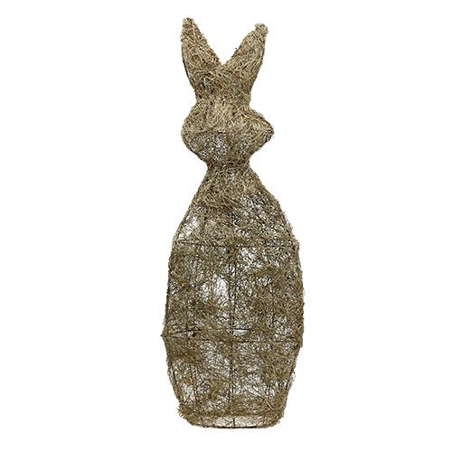Floristik24 Decorative bunny from vine nature 80cm 1p