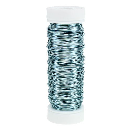 Floristik24 Deco wire Ø0.30mm 30g/50m ice blue