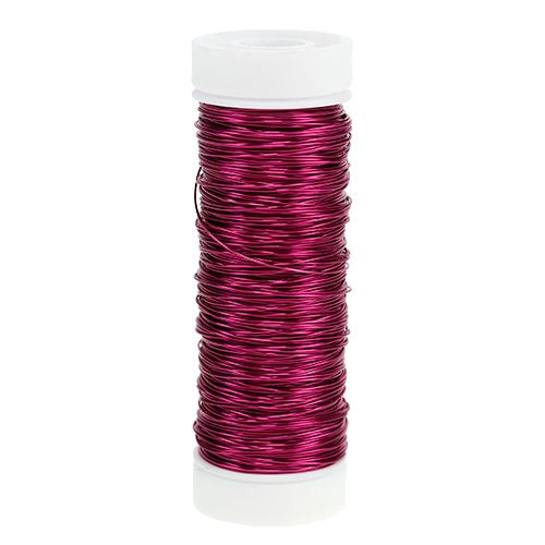 Floristik24 Deco wire Ø0.30mm 30g/50m pink
