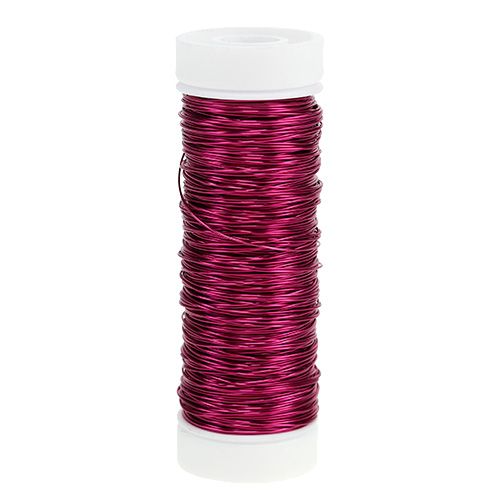 Product Decorative enameled wire Ø0.30mm 30g/50m pink