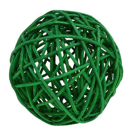 Floristik24 Decorative balls sort. green 7cm 18pcs