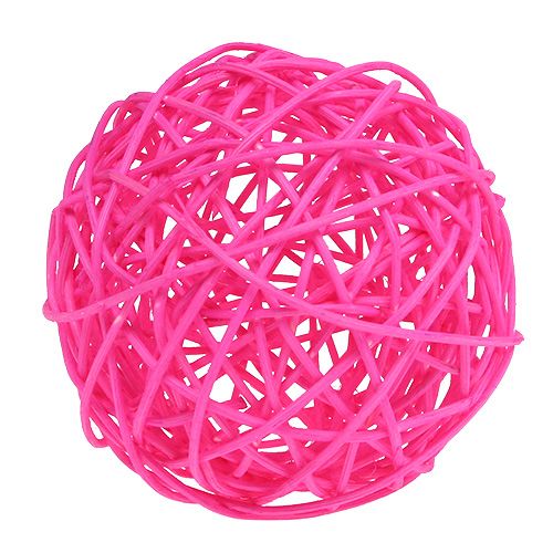 Floristik24 Decoball Pink 10cm 6pcs