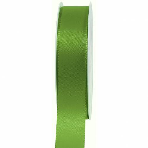 Gift and decoration ribbon green 25mm 50m