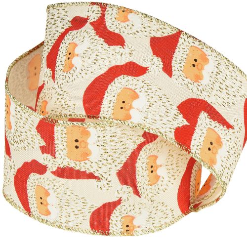 Product Decorative ribbon Santa Claus decorative ribbon 60mm 10m