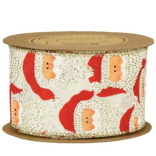 Product Decorative ribbon Santa Claus decorative ribbon 60mm 10m