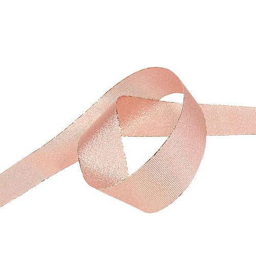Product Deco ribbon rose gold 25mm 20m