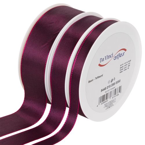 Decorative Satin Ribbon Berry 50m - Various Widths buy online | Floristik24.co.uk