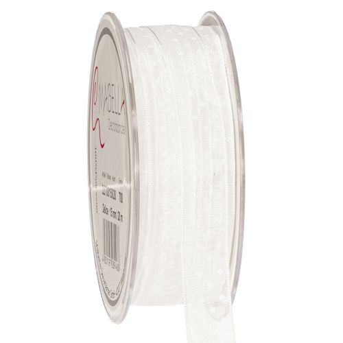 Festive decorative ribbon for embellishing gifts and craft projects, 1.5cm wide, 20m long