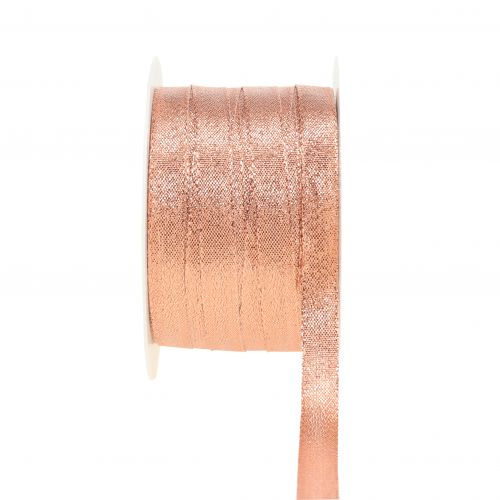 Floristik24 Decorative tape copper 10mm 50m