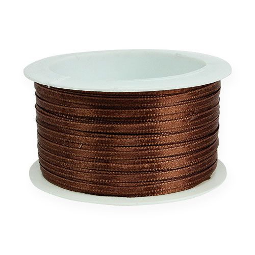 Product Gift ribbon brown 3mm x 50m