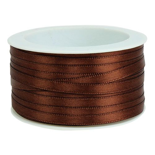 Product Gift ribbon brown 6mm x 50m