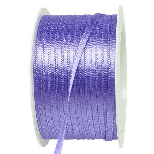 Floristik24 Gift and decoration ribbon 3mm x 50m purple
