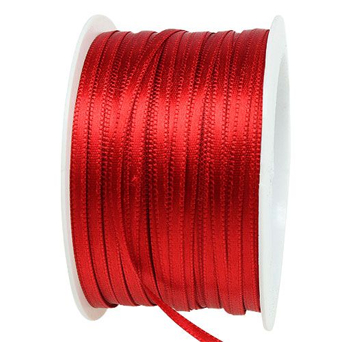 Product Gift and decoration ribbon 3mm x 50m light red