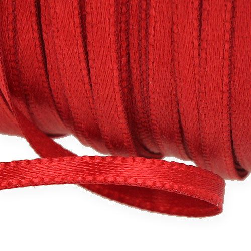 Product Gift and decoration ribbon 3mm x 50m light red