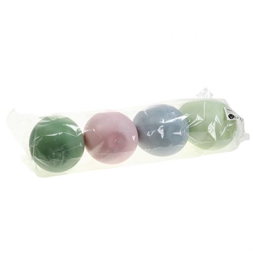 Floristik24 Easter eggs large pastel colors H16cm 4pcs
