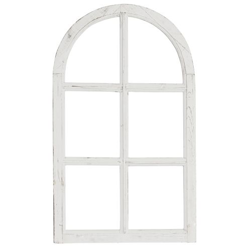 Floristik24 Decorative Window Shabby Chic Wooden Decorative Window White 40×70cm