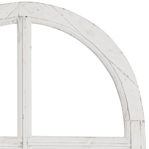 Floristik24 Decorative Window Shabby Chic Wooden Decorative Window White 40×70cm
