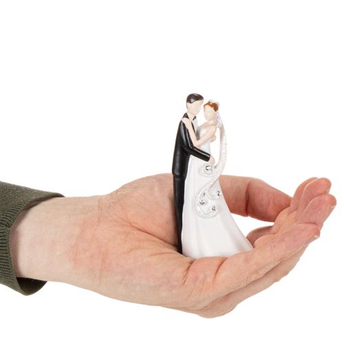 Decorative figurine of a wedding couple, 10.5cm | Floristik24.co.uk