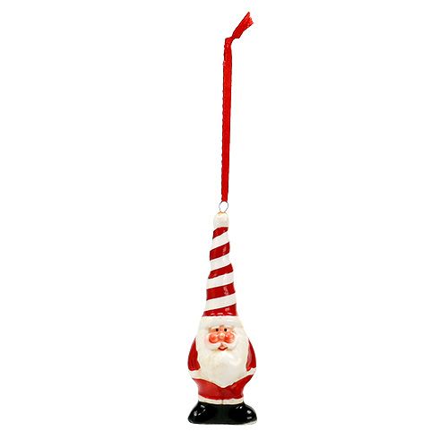 Decoration figure Santa for hanging 11cm 1pc