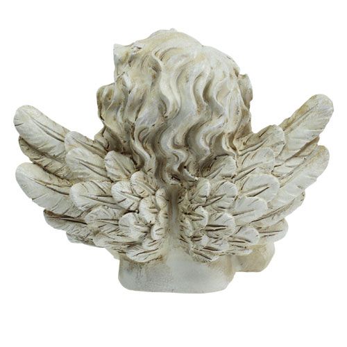 Floristik24 Decoration figure angel dreaming cream 20cm