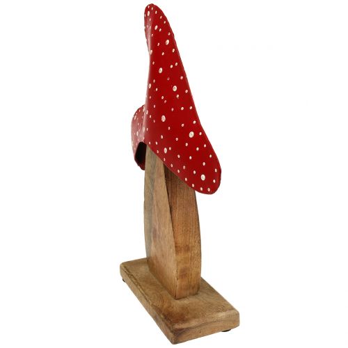 Product Decorative fly agaric red, natural 26cm