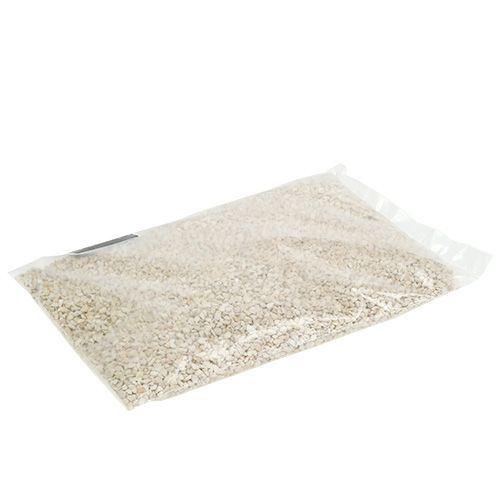 Product Decorative granulate cream decorative stones 2mm - 3mm 2kg