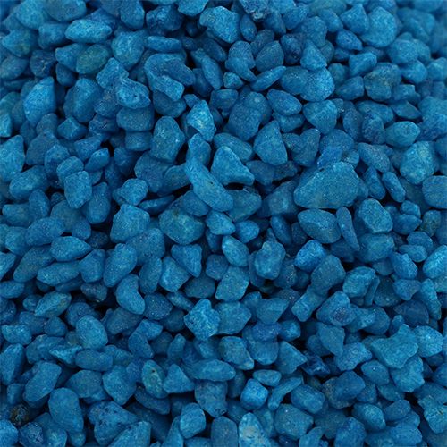 Product Decorative granules dark blue decorative stones 2mm - 3mm 2kg