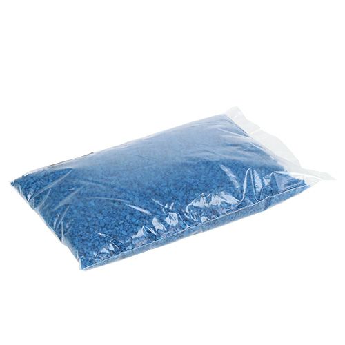 Product Decorative granules dark blue decorative stones 2mm - 3mm 2kg
