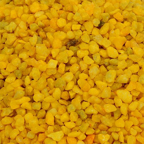Product Decorative granulate yellow decorative stones 2mm - 3mm 2kg