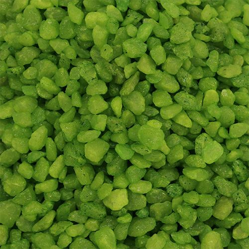 Product Decorative granulate green decorative stones 2mm - 3mm 2kg