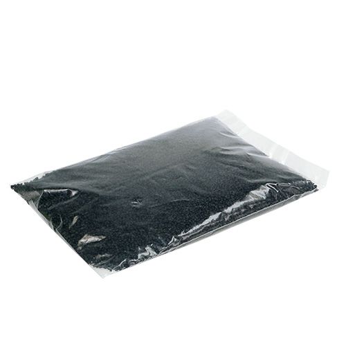 Floristik24 Decorative granules black 2mm - 3mm 2kg