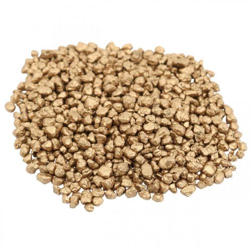 Floristik24 Decorative granules gold decorative gravel 2-3mm 2kg