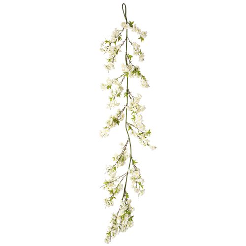 Product Decorative Hanging Cherry Blossom Artificial Flowers Garland White 170cm