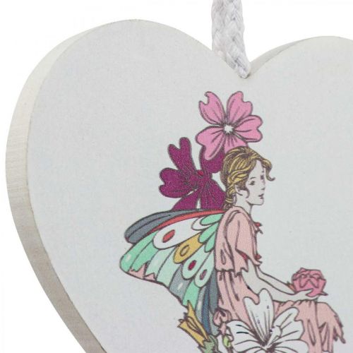 Product Decorative heart for hanging, heart elf pendant decoration 12cm 6pcs