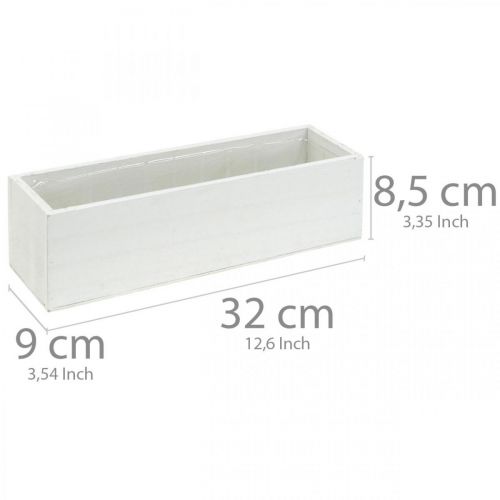 Product Decorative box for planting, planter, planter, wood decoration L32cm