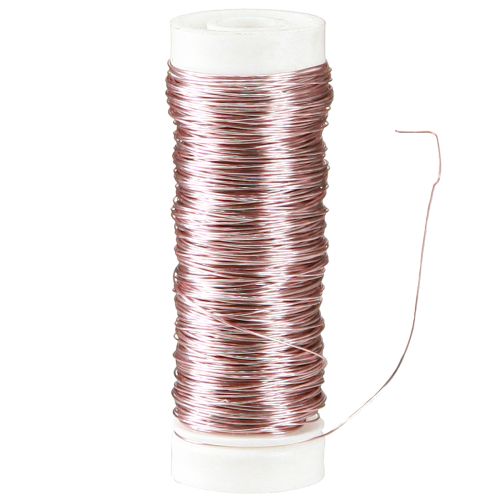 Floristik24 Deco wire Ø0.30mm 30g/50m pink