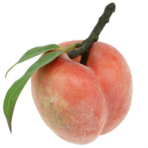 Floristik24 Deco fruit peach pink Ø8cm L10cm 4pcs