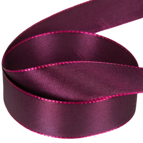 Purple Satin Effect Ribbon