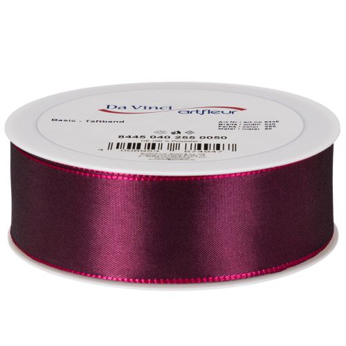 Purple Satin Effect Ribbon