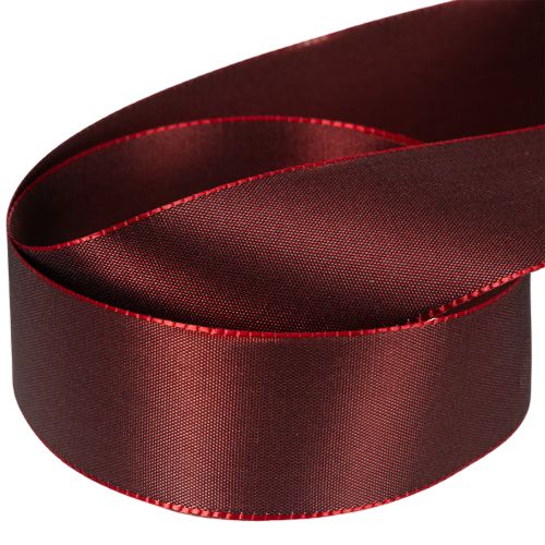 Red Taffeta Ribbon 40mm x 50m
