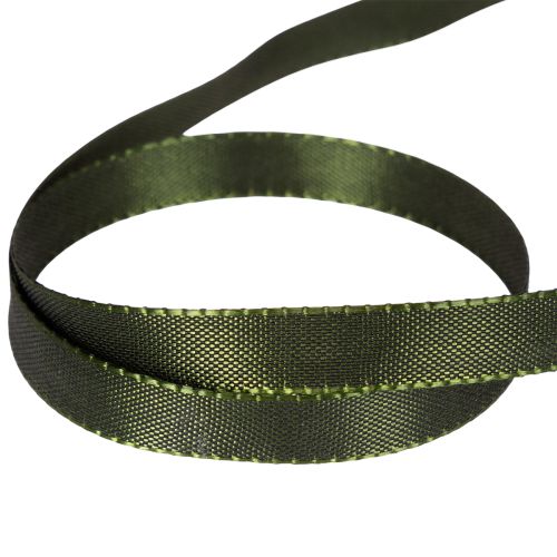 Dark Green Narrow Taffeta