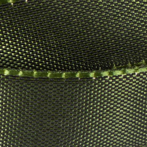 Green Moss Satin Ribbon with