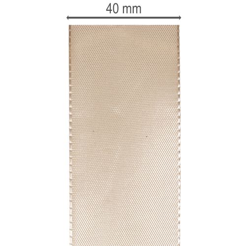 Decorative taffeta ribbon on a roll, bow ribbon, 40mm wide, 50m. | Floristik24.co.uk