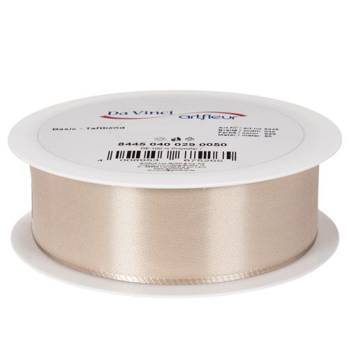 Decorative taffeta ribbon on a