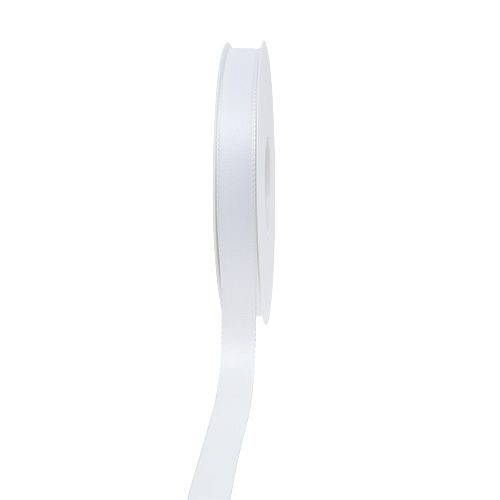 Product Decoration ribbon white 8mm 50m